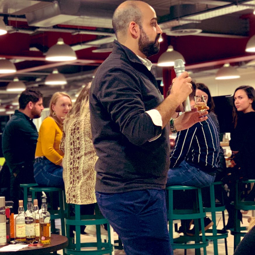 CapitalonTap's tweet photo. Massive thanks to Rob from @i_t_routine and our very own @johncyril who hosted a Quiz & Whisky Tasting night yesterday in our brand new office!
#LifeOnTap #CapitalOnTap https://t.co/edrnKC7jvQ