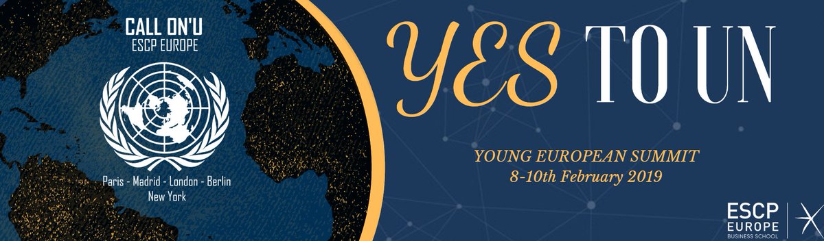 CallOnU_ESCP's tweet image. 1 day before the #YesToUn in @ESCPeurope London campus, with @UNESSEC and @EMLYON!