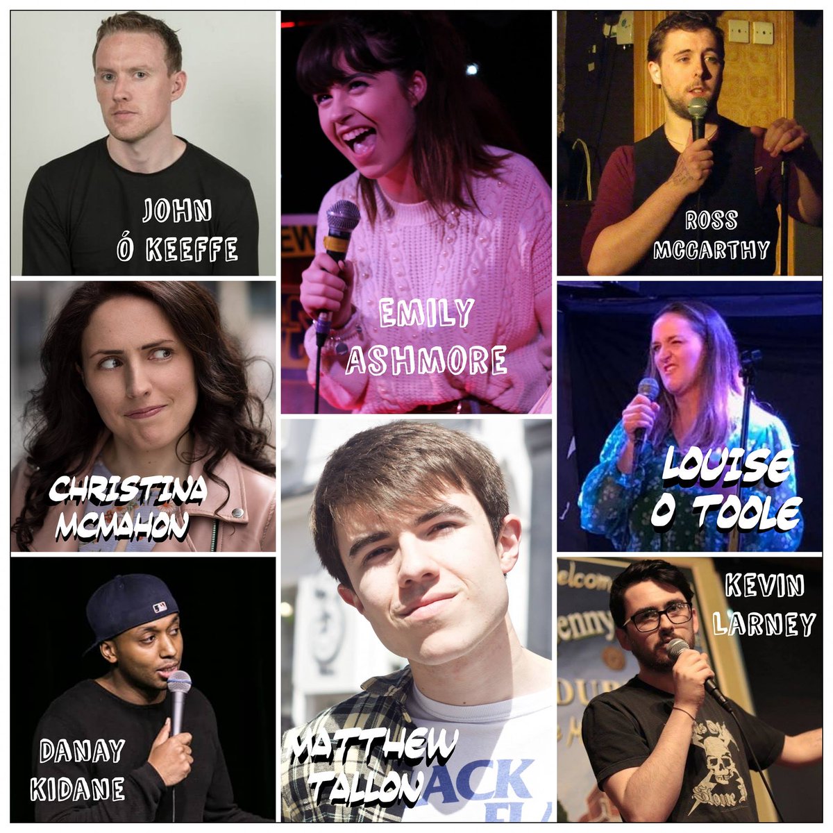Bray Comedy Festival (@braycomedyfest) on Twitter photo What a line up we have for the Best New Act Competition Final on Feb 14!
Over the course of the last month local comedy club <a href="/HardyHarBray/">HardyHarComedyClub</a> have whittled it down from 40 entrants to the best 8 for a Valentine's Night of guaranteed LOL comedy!
Tickets only €5 plus booking fee! What a line up we have for the Best New Act Competition Final on Feb 14!
Over the course of the last month local comedy club <a href="/HardyHarBray/">HardyHarComedyClub</a> have whittled it down from 40 entrants to the best 8 for a Valentine's Night of guaranteed LOL comedy!
Tickets only €5 plus booking fee!