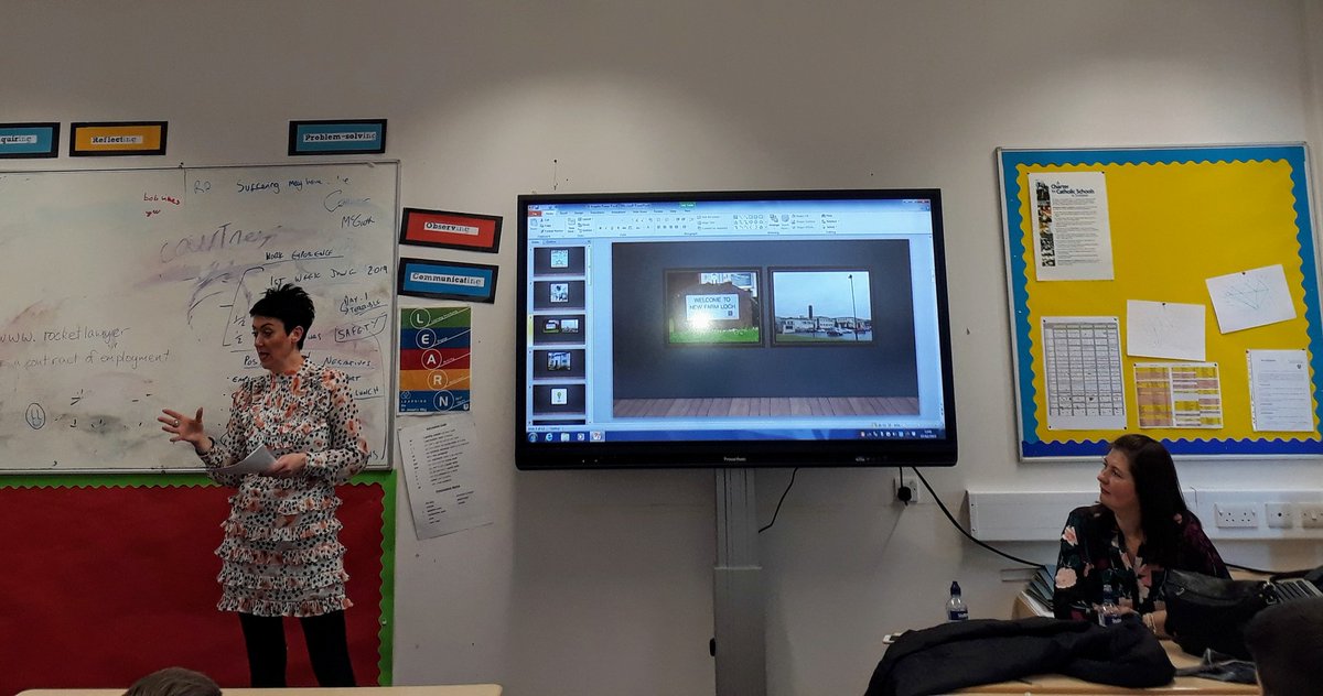 stjoacad_tech's tweet photo. Thank you to the parents/carers who got involved by presenting at our S2 Business Roadshow today. Much appreciated! #workingtogethermakesgreatlearning https://t.co/P3dvwL3UUz