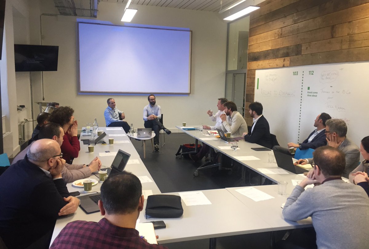 theswissvc's tweet image. Today the @TechNation #fintech programme is in #Edinburgh talking CTO war stories and the delicate relationship between the CTO/Head Dev and CEO/CPO. Hearing from @sgerrand at @FundingCircleUK, @michaelmarconi ex @ducotweets and @grahamsavage. #technationfintech at its best