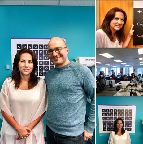 HoraDelCodigoCL's tweet image. -RECUERDOS 🙌- Hace 3 años viajamos a Seatlle para reunirnos con @hadip fundador de @codeorg. Ese momento fue clave para trabajar en una alianza junto a @KodeaOrg que permitiera promover el pensamiento computacional en todas las escuelas de nuestro país 💪💪

#programaelfuturo 🚀