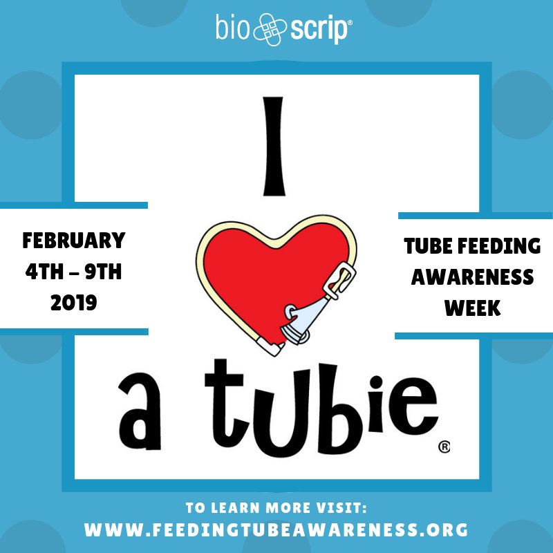 BioScripInc's tweet photo. Let's learn together and generate awareness. Visit: https://t.co/vcsvfdD8vT for more information! ❤️

.
.

#bioscripmatters #healthcare #infusionservices #medicine #tubefeedingawarness https://t.co/GqMvgj4a27