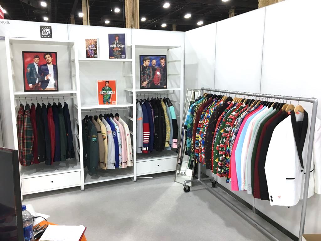OppoSuits's tweet photo. It's been fun to meet you all at @MAGICMarketWeek in Las Vegas! 🙌 Connect with us if you want to know more about our formalwear with a twist.

#UBMFashion #MagicLV #Vegas #retail #fashion #tradeshow #suits #MagicReady #MagicLasVegas #WWDMAGIC #LasVegas https://t.co/adjtbeqvpZ