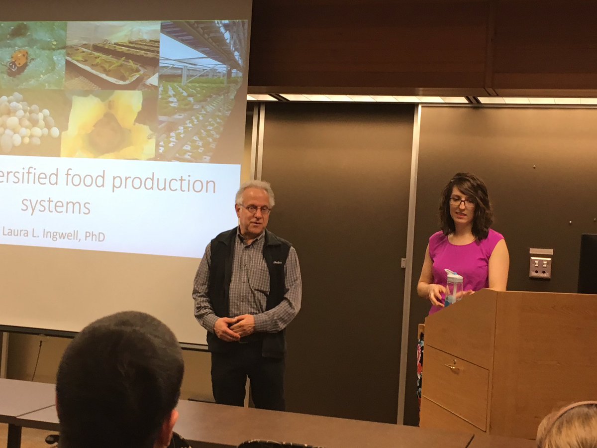 First of three awesome interviewees for our department faculty search, Dr Laura Ingwell.