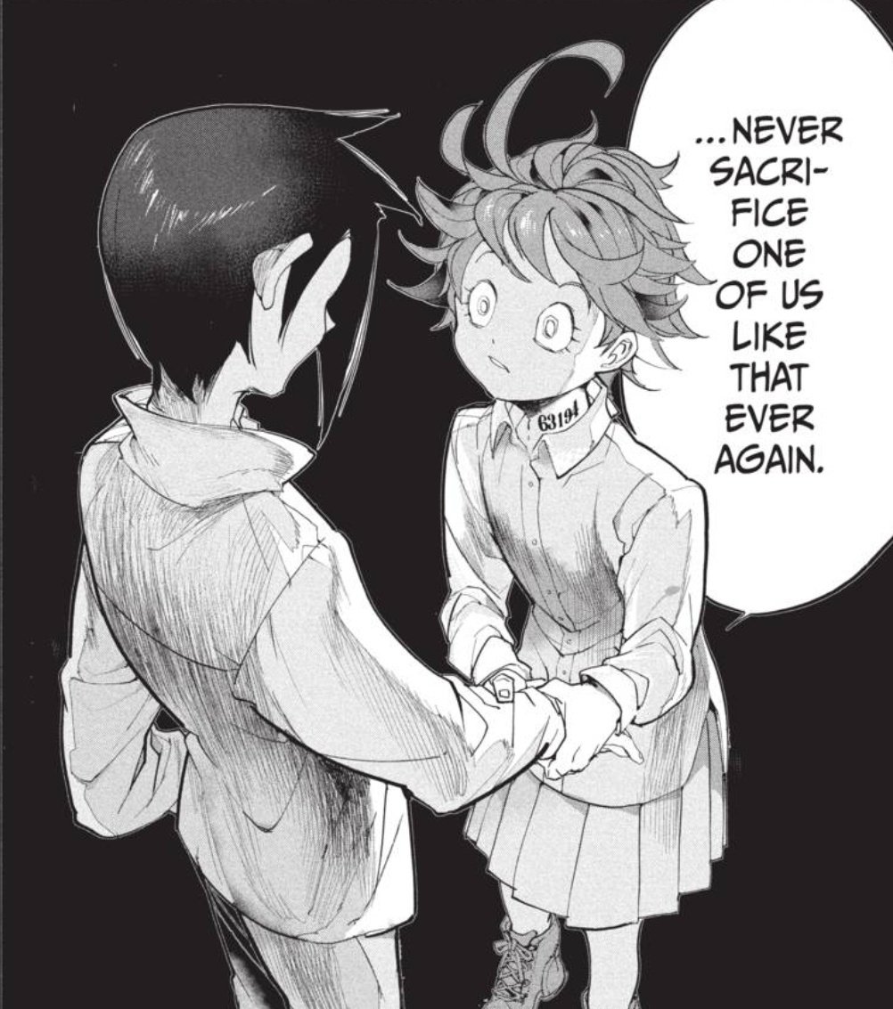 The Promised Neverland on X: Manga vs Gag Manga vs Anime   / X