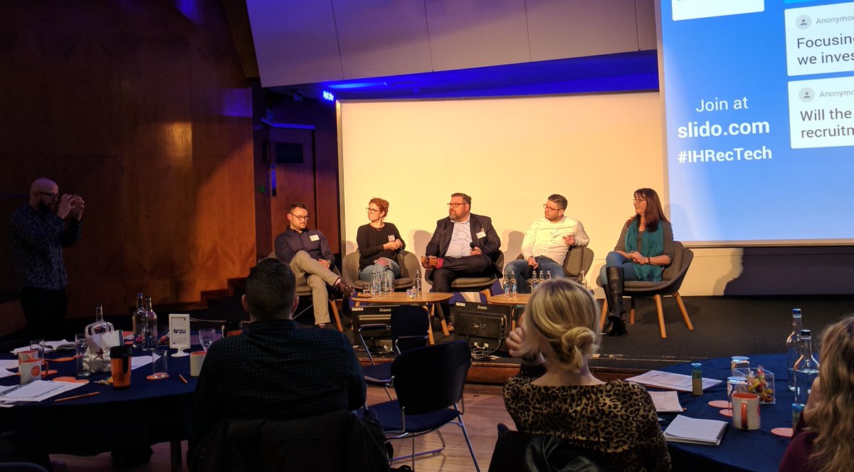 InhouseRecNet's tweet photo. Introducing our all-star #IHRecTech panel π€© @recruiterguynw, @OldJessMayHayes, @JefferyLovejoy1, @KatrinaMCollier and Richard Hutchinson conclude today's conference exploring all our unanswered questions and sharing the secrets to their success with us. https://t.co/3I6EexaGe0