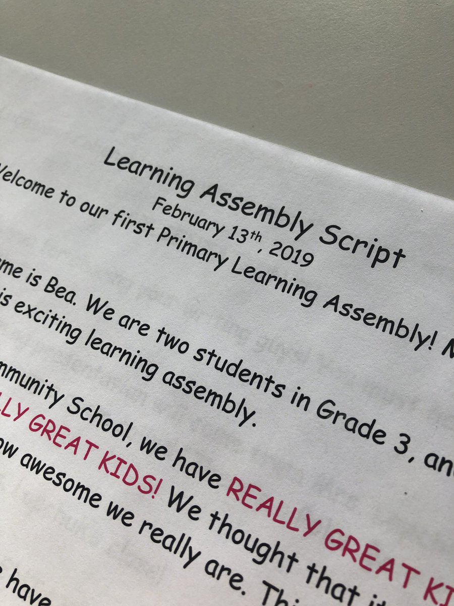 mrsbortisclass's tweet photo. Bea and Ashah here! We are SO excited to host our first Primary Learning Assembly next Wednesday. Families, check Seesaw for more information! https://t.co/YdjgSa41YE