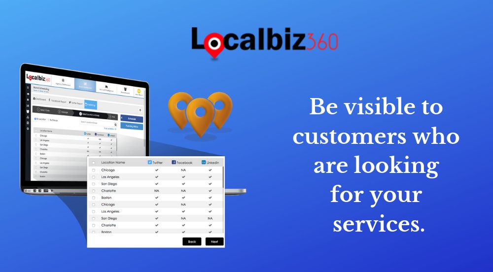 LocalBiz360's tweet image. Be visible to customers who are looking for your services. With great Visibility comes great sales. localbiz360.com/franchise/ #marketing #business #digitalmarketing #agencies #localbusiness #brand #franchise