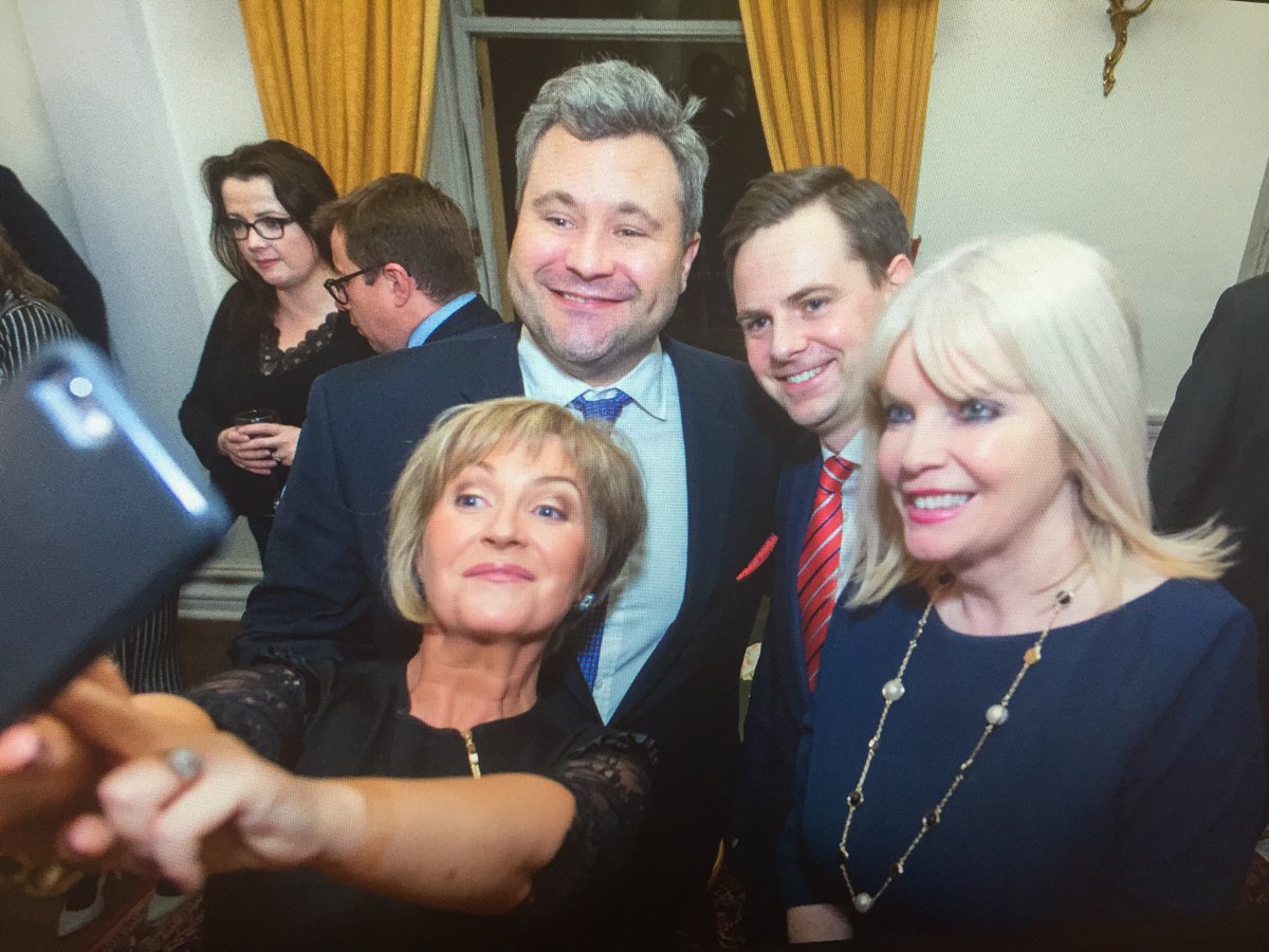 That moment when the official photographer catches you taking a selfie! In the good company of Minister @mitchelloconnor <a href="/CCollenette/">Chris Collenette</a> &amp; <a href="/DanODonnellFDI/">Dan O'Donnell</a> at <a href="/IreCanBiz/">IreCanBusinessAssoc.</a> 100th member celebration 🇨🇦 🇮🇪