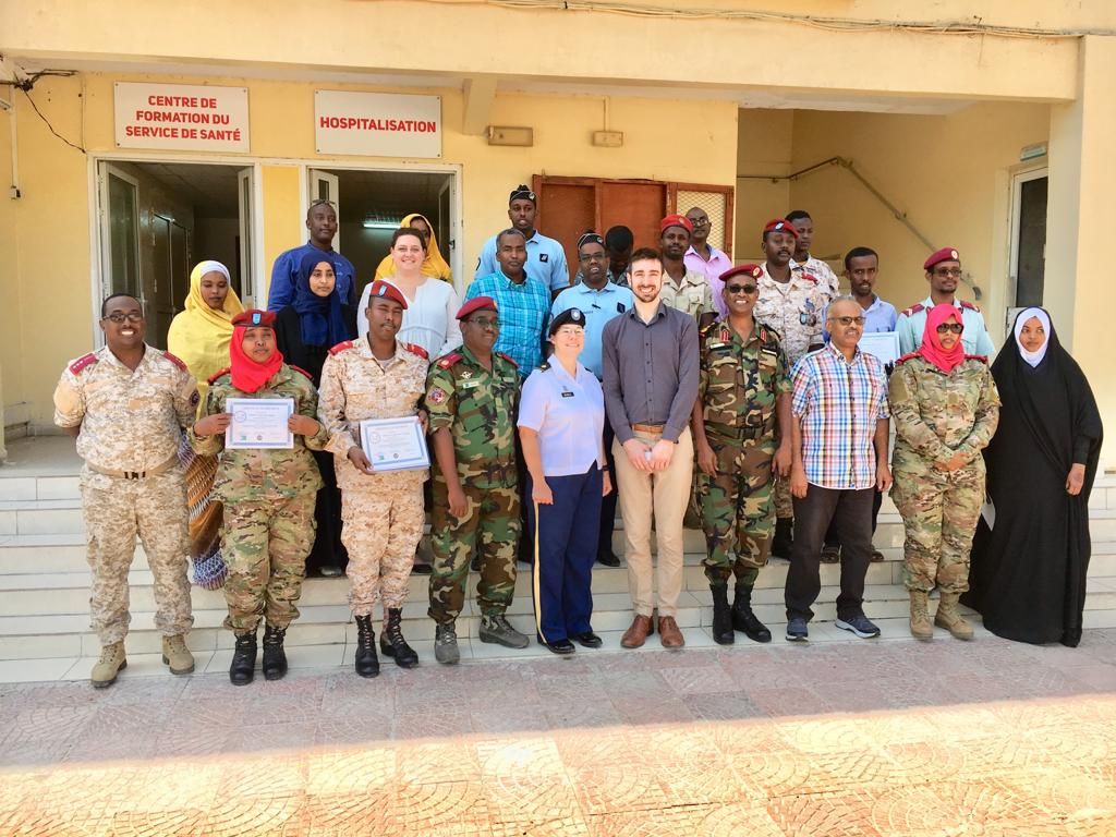 GSSHealth's tweet photo. We at @GSSHealth are so grateful to @USDHAPP &amp; the #Djibouti #MOD for a successful training workshop on #HIV #RDTs, #qualityassurance &amp; #biosafety

#rapidtests #laboratory #labstrengthening #MLQINetwork #MLQIN #globalhealth https://t.co/Pkf5hVCkII