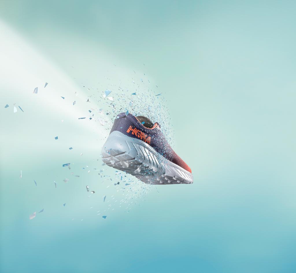 hoka's tweet photo. A fast, responsive ride with cushion that’s out of this world. The Mach 2 is the super cushioned pace-pusher. #HOKAmach https://t.co/oVcCdEYGjZ