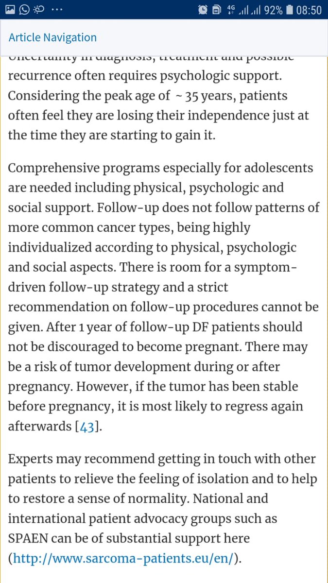 RashiKapoor17's tweet image. Spreading #awareness about #desmoid #tumor  from #esmoguidelines on #patientperspective, #patientsupportgroups,#patientadvocacygroups.
@samdoc_mamc @DesmoidI @DTRFoundation @RMBR2LIVE @Adityaa_1991 @lakshayluv1234 @SachinSarcoma #sarcoma