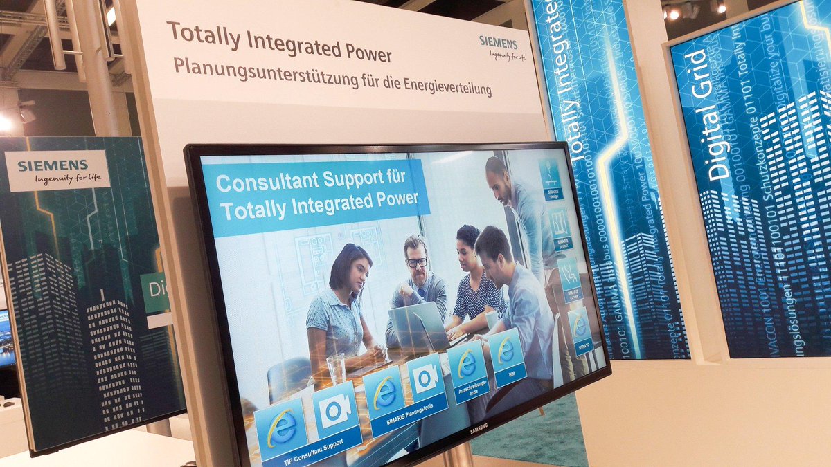 dawjanko's tweet photo. Vom ▶️13.-15.2.◀️ findet die #elektrotechnik2019 in Dortmund statt. Der #ConsultantSupport für #TotallyIntegratedPower von #Siemens ist dabei! Wir unterstützen #Elektroplaner in den verschiedenen Planungsphasen der #Energieverteilung https://t.co/JxviztlTvM @SiemensDE @FM_Elektro https://t.co/WEMeX7TzAX