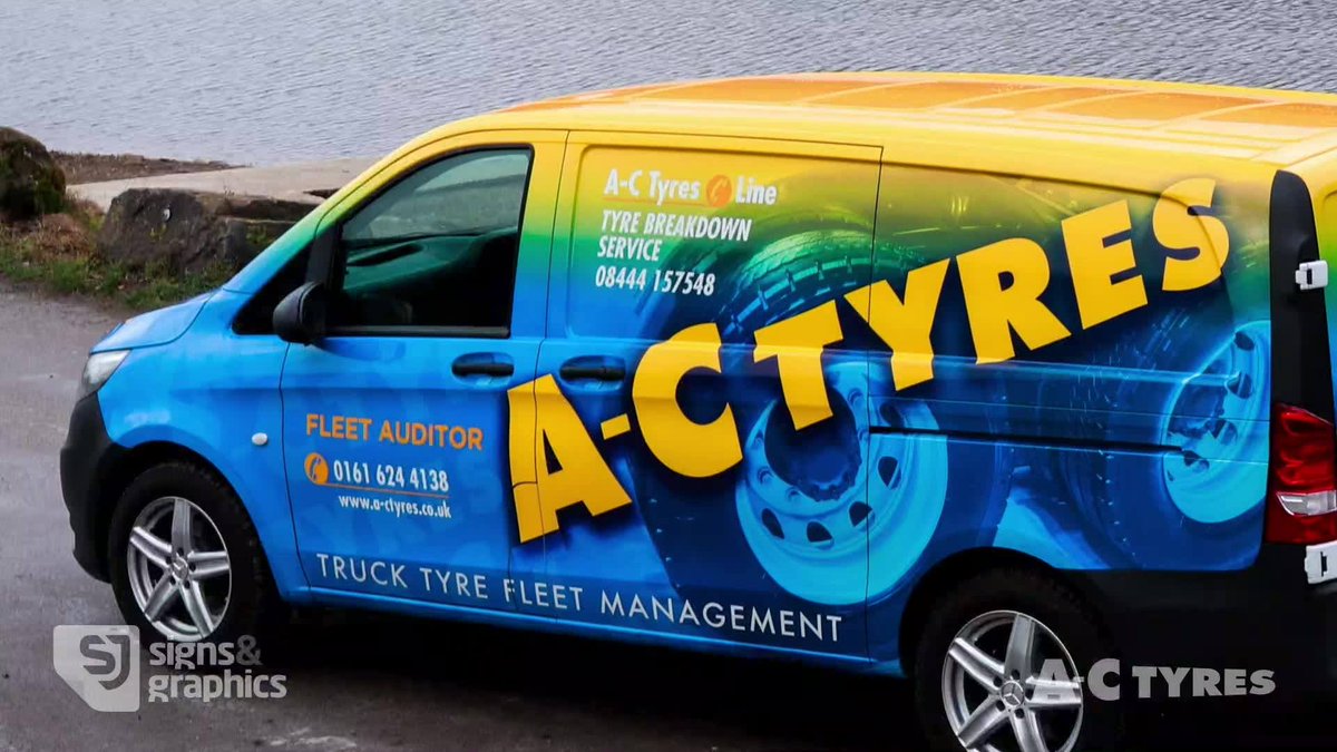 Looking to enhance the image of your company vehicle, take a look at what the experts @sj_signs do with a Full Digital Wrap - buff.ly/2SazLe5 #digitalwrap #signs #oldham #oldhamhour