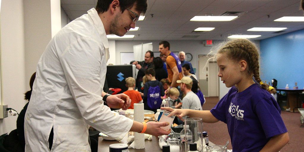theworksmuseum's tweet photo. Our friends from @AXSbeta are visiting #TechFestMN again! Try fun chemistry experiments including like the Color Tornado and milk rainbows at our Tech Fest family event. Sat. 2/9 9am-4pm. Info:  https://t.co/77x4nbYLq2 https://t.co/7b9BD9DEFD