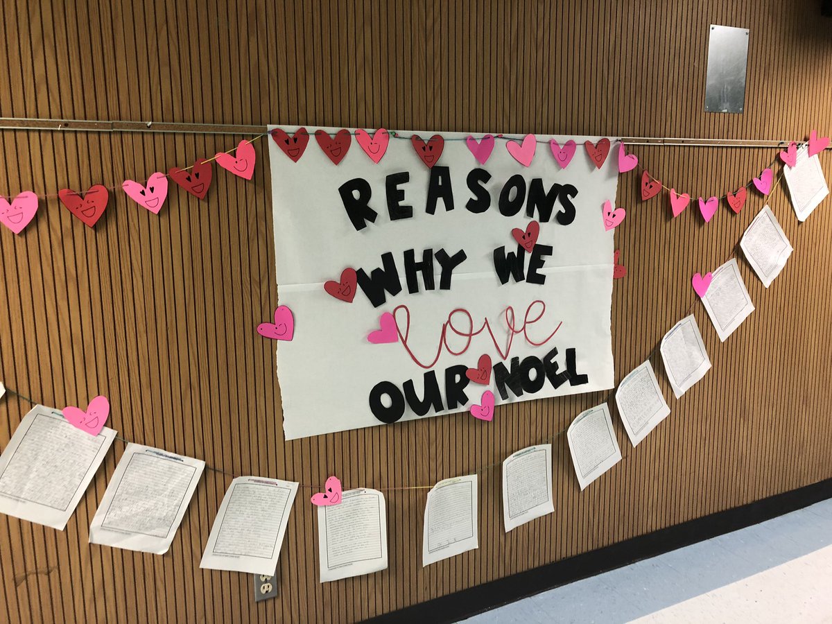 JennieChavez15's tweet photo. Mrs. Reyes 3rd grade students love Noel. #monthlywriting @NoelLonghorns https://t.co/KNt6OteOgO