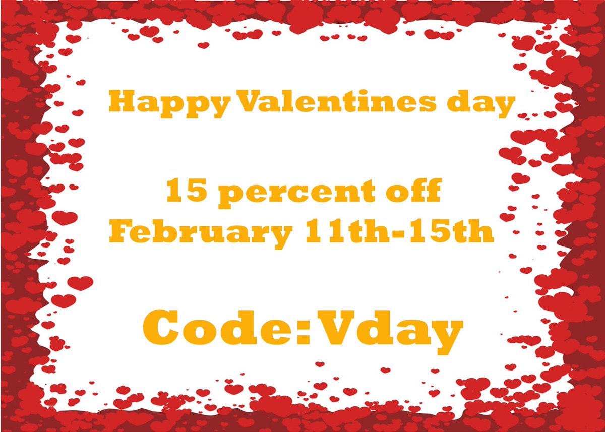 NVSpectrum's tweet photo. Going to be alone on Valentine’s day this year? Throw a party this V day with our 15% discount! https://t.co/sABftQggQJ