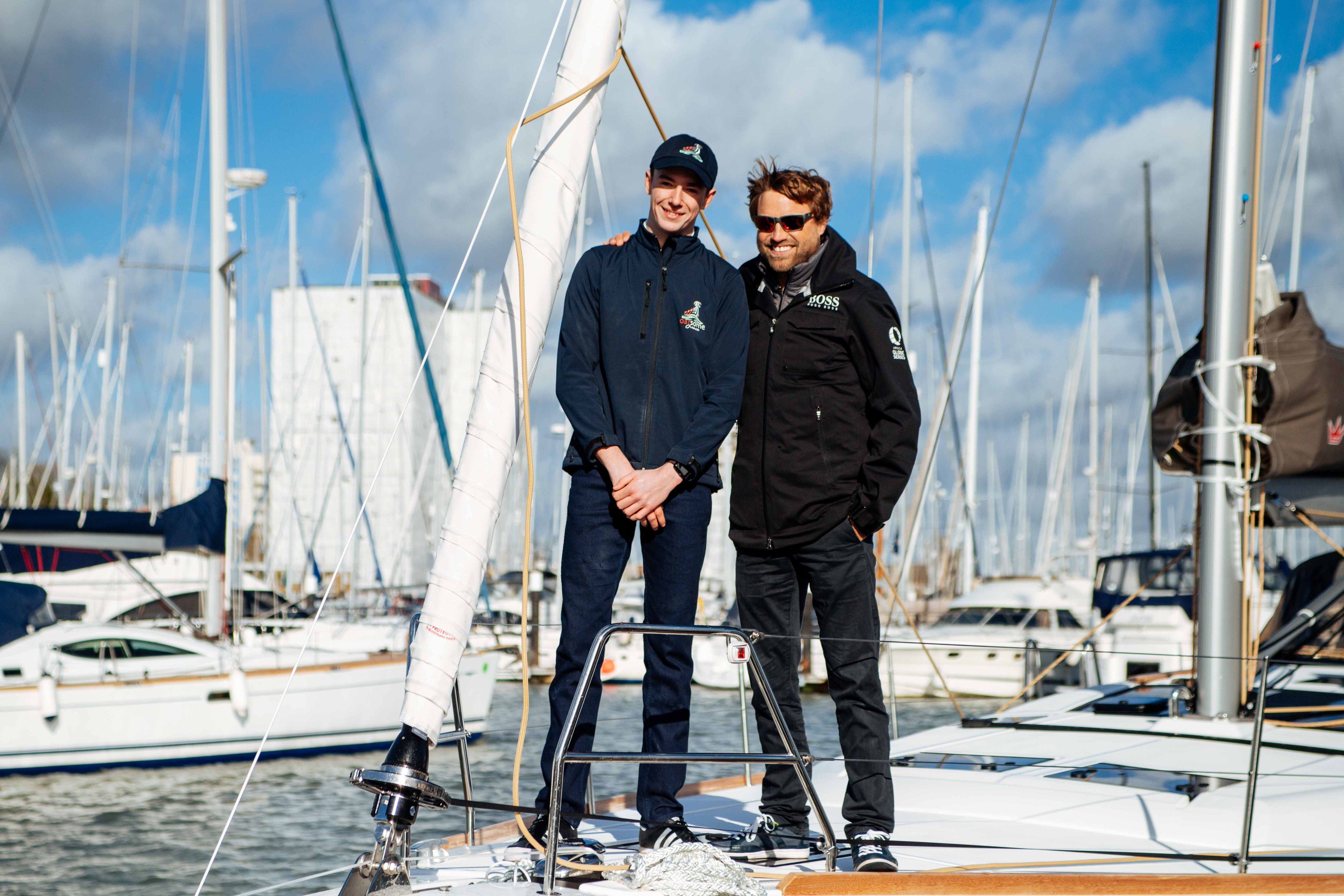 Hugo boss sailing hot sale jacket