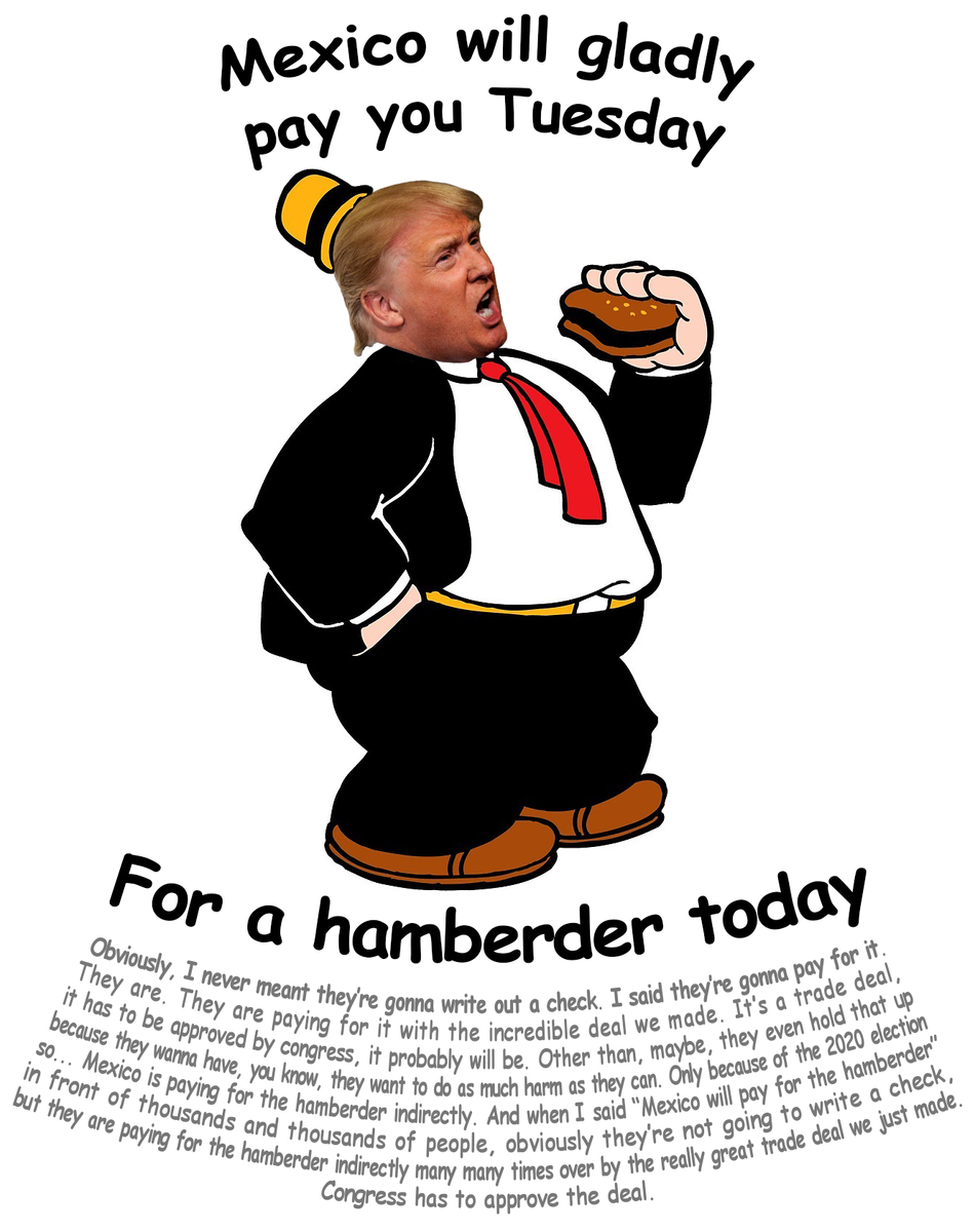 ssiddiqi1's tweet photo. @realDonaldTrump #ImpechTheMF wants nobody to investigate his crimes. His buddies & Ryan are out now. No more free rides for #ImpeachTheMF Hamberder eater https://t.co/CQgnmDtbLI