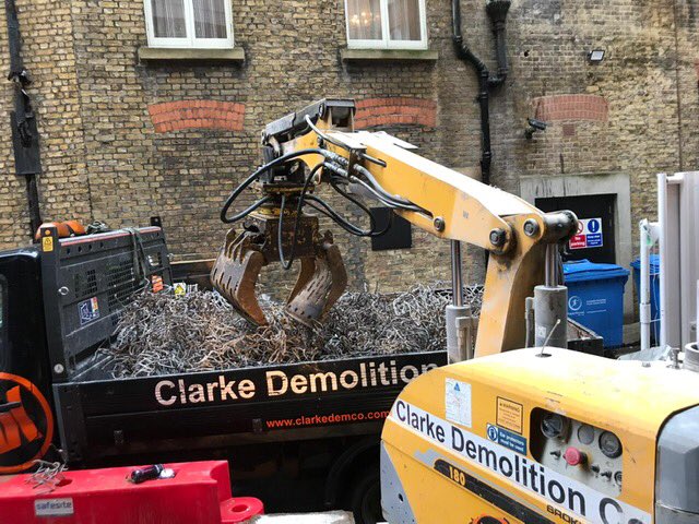 The lads have had a real challenge in the middle of the city but have performed fantastically. RC and steel plated vault with limited access <a href="/CDC_Demolition/">CDCDemolition</a> <a href="/CDCEnviro/">CDC_Environmental</a> <a href="/tru7group/">Tru7 Group</a> @GRAHAM_Civils <a href="/Guynicholls7/">Guy Nicholls</a> <a href="/tm__33/">Tony Marshall</a> <a href="/JakeNicholls45/">Jake Nicholls</a> <a href="/meik1fitness/">Meik Jensen</a> <a href="/Chinny63549321/">Chinny</a> #eastangliasno1
