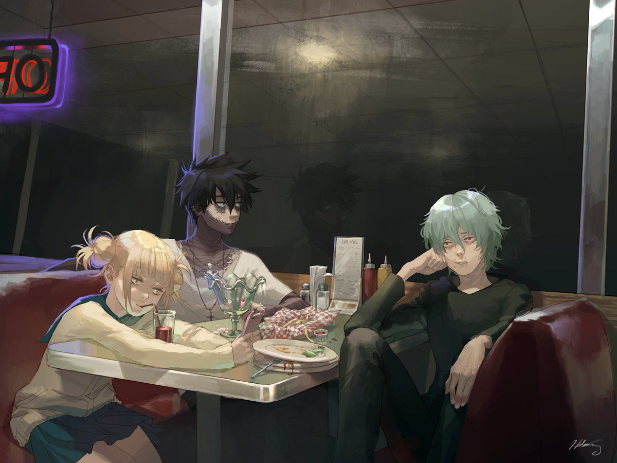 pea 🌻 (@helenpeanut) on Twitter photo they have a lot of fun together....
this was my work a while back for <a href="/VillainTrioZine/">Triple Threat Zine</a> !! they have a lot of fun together....
this was my work a while back for <a href="/VillainTrioZine/">Triple Threat Zine</a> !!
