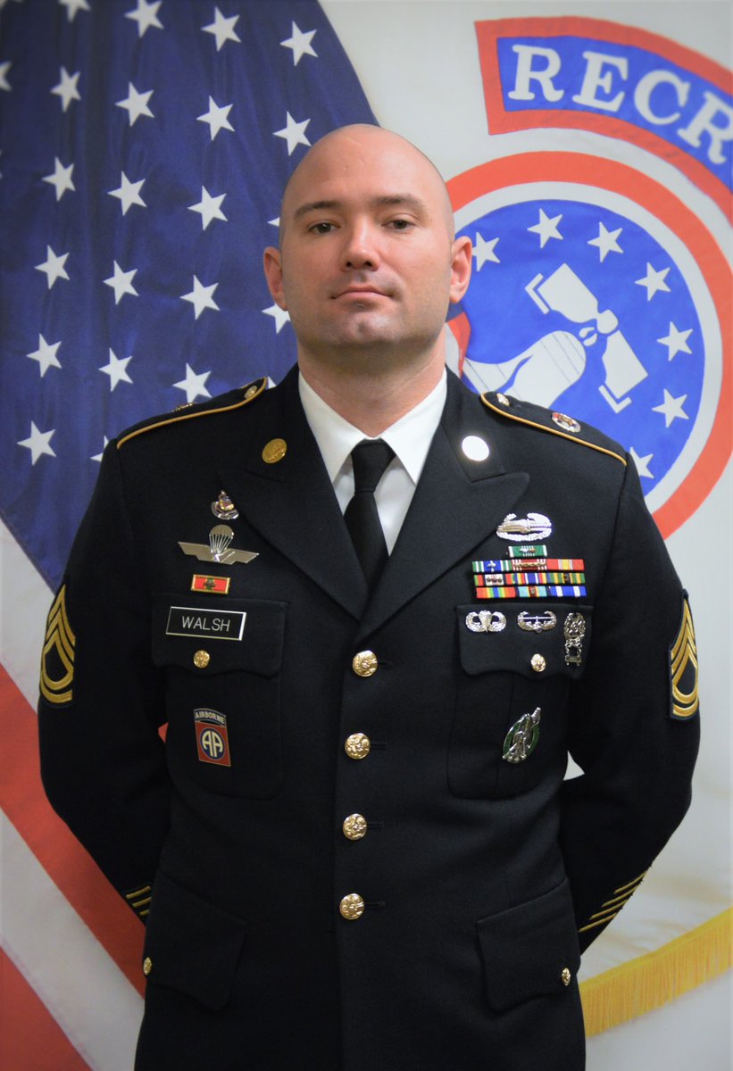 Congratulations to Army Recruiting Battalion-Columbus Pioneers Station Commander of the Quarter SFC Michael Walsh, US Army Cincinnati Recruiting Company. SFC Walsh is recruiting out of our Western Hills Army Recruiting Center. #NCOsLeadTheWay #PioneerNation2019 @usarec