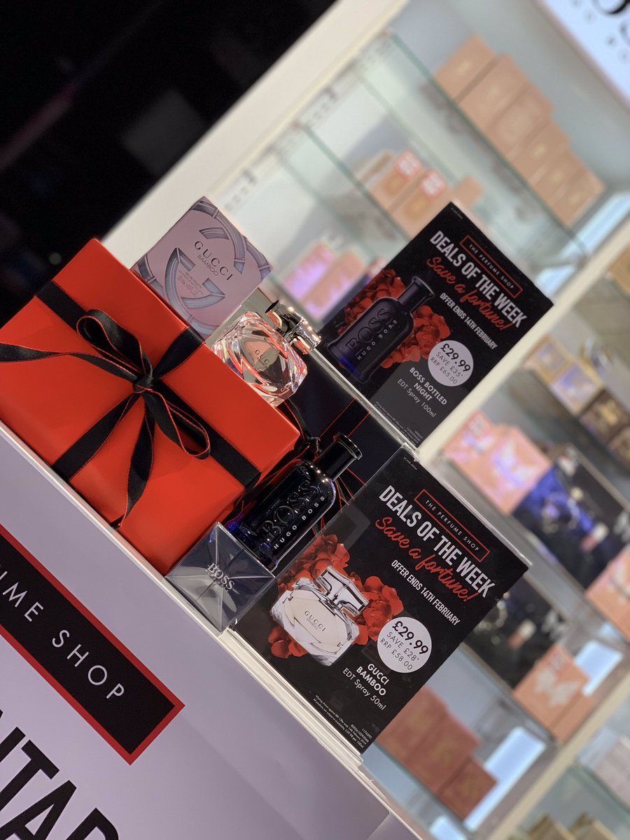 EldonSquareTPS's tweet image. Pop in store to bag our fabulous deals just in time for Valentine’s Day ❤️ 50ml Gucci Bamboo and 100ml Boss Bottled Night for 29.99 each! 🤑 Come and visit us for our deals of the week and many more! ✨