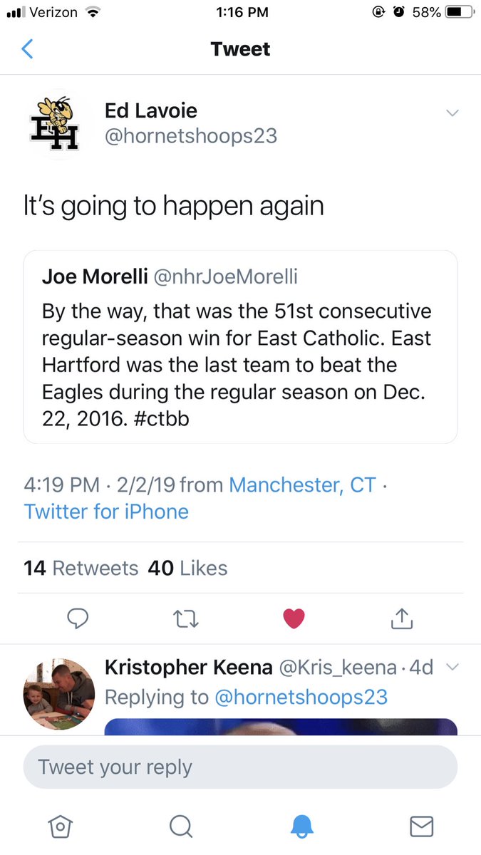 eaglenationn's tweet photo. This tweet... this tweet made this game personal. We need everyone in attendance tomorrow night @ East Hartford High School 6:45 tip-off. Don’t hold back🗣🗣Very LOUD AND ENERGETIC!!!! THEME IS WHITEOUT TELL YOUR FRIENDS⚪️⚪️⚪️⚪️ https://t.co/LwJu2Ff4xO