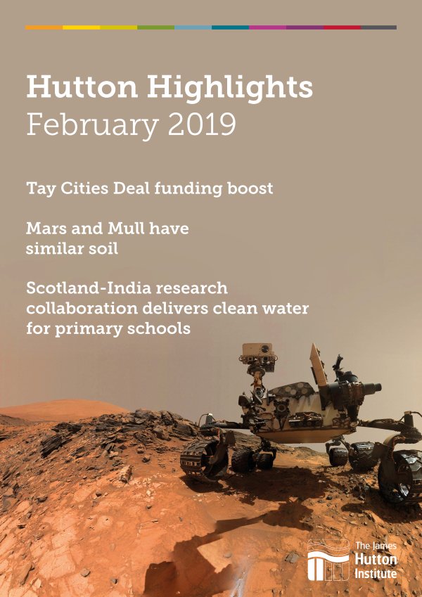 Hot off the digital press: the February 2019 issue of Hutton Highlights, our quarterly review showing how Hutton research is driving the sustainable use of land and natural resources: bit.ly/HHFeb19 or PDF version bit.ly/HHFeb19PDF #LeadingIdeas