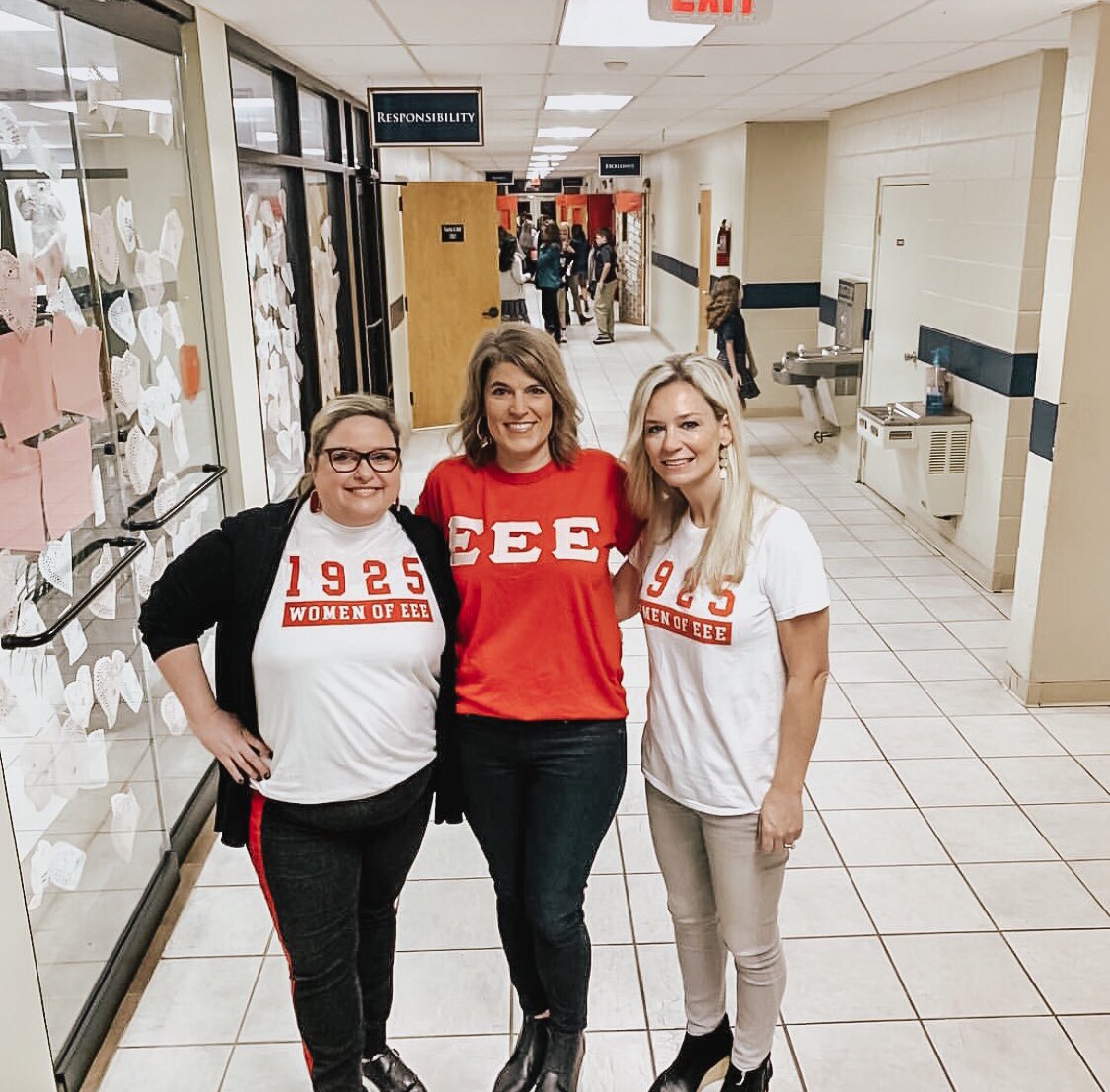 we have the most precious alums that still rep their letters🤩