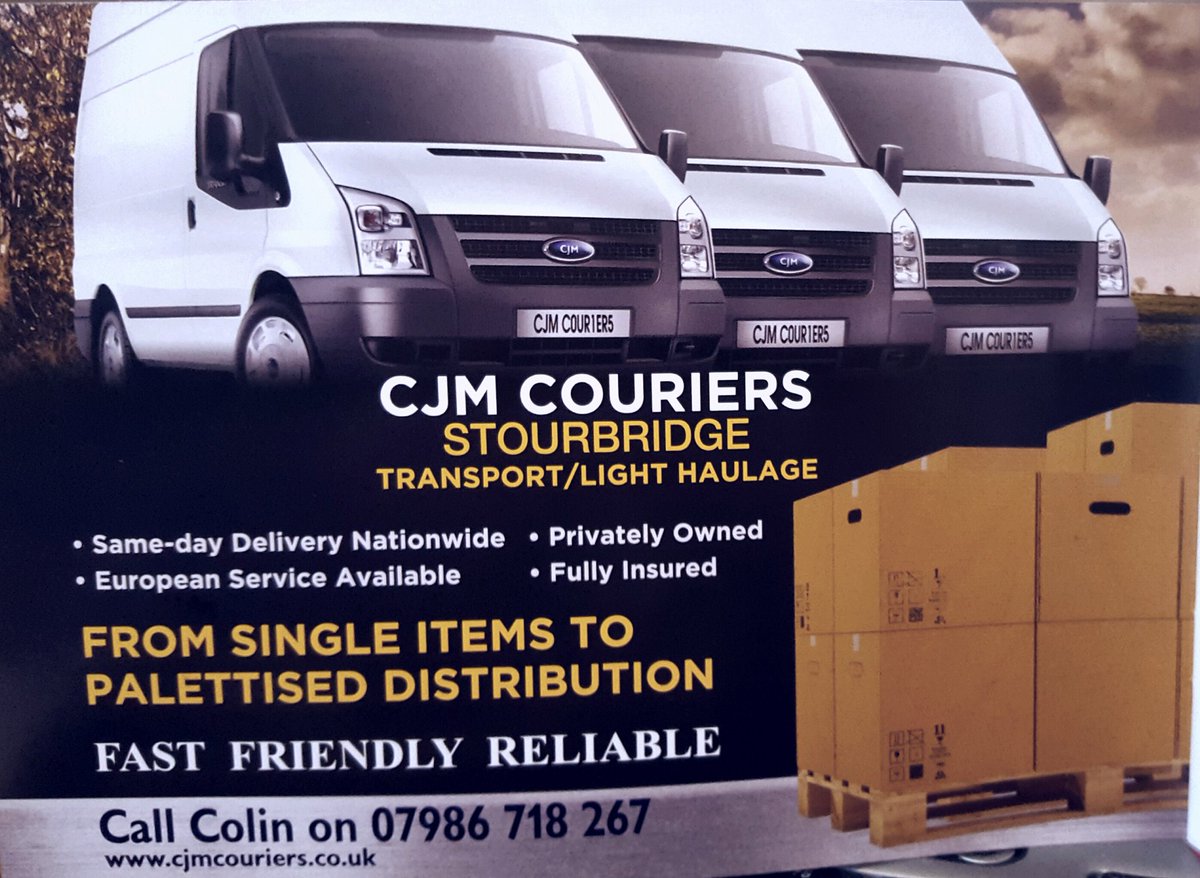 CJM Couriers tweet media