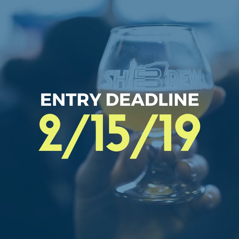We're coming up on our entry deadline for the largest all-womxn homebrew competition in the country.⠀

Send your brews to us by February 15th!⠀

Get details + shipping/dropoff info at shebrew.beer