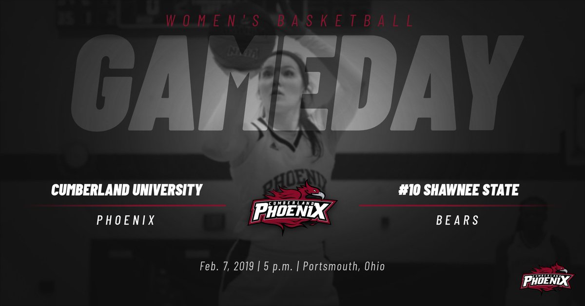 GoCUPhoenix's tweet photo. . @CumberlandWBB faces top-10 foe, Shawnee State, this evening in Ohio. #EMPOWER https://t.co/ucjpol9Vtx