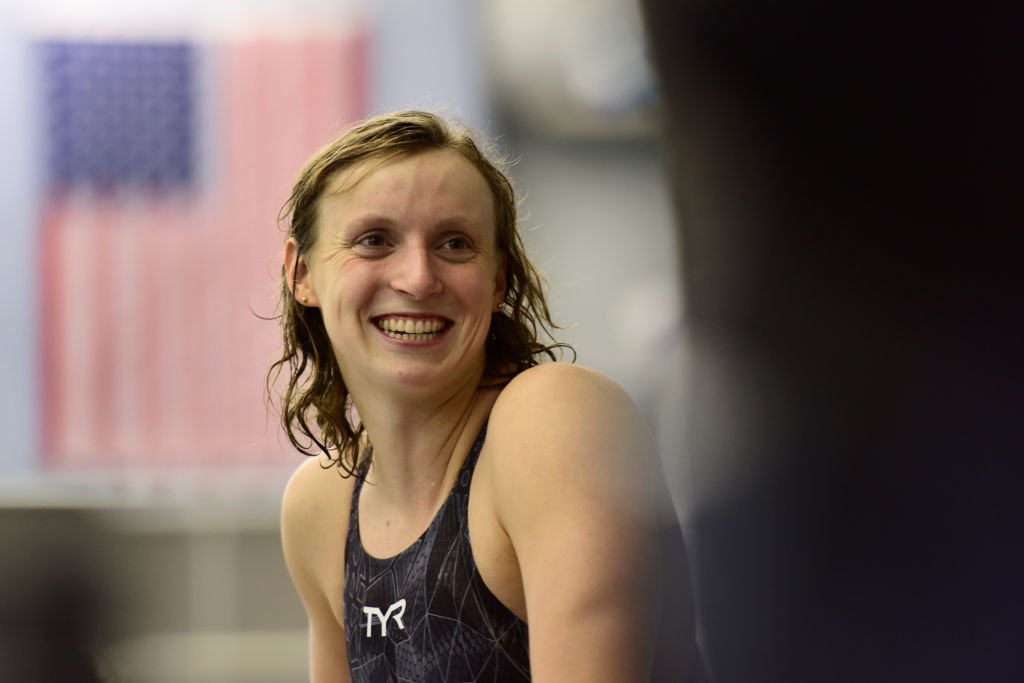Age: 22
Olympic medals: 6
Smiles: Too many to count

Wishing <a href="/katieledecky/">Katie Ledecky</a> a happy birthday! 😁🎉🎁😁