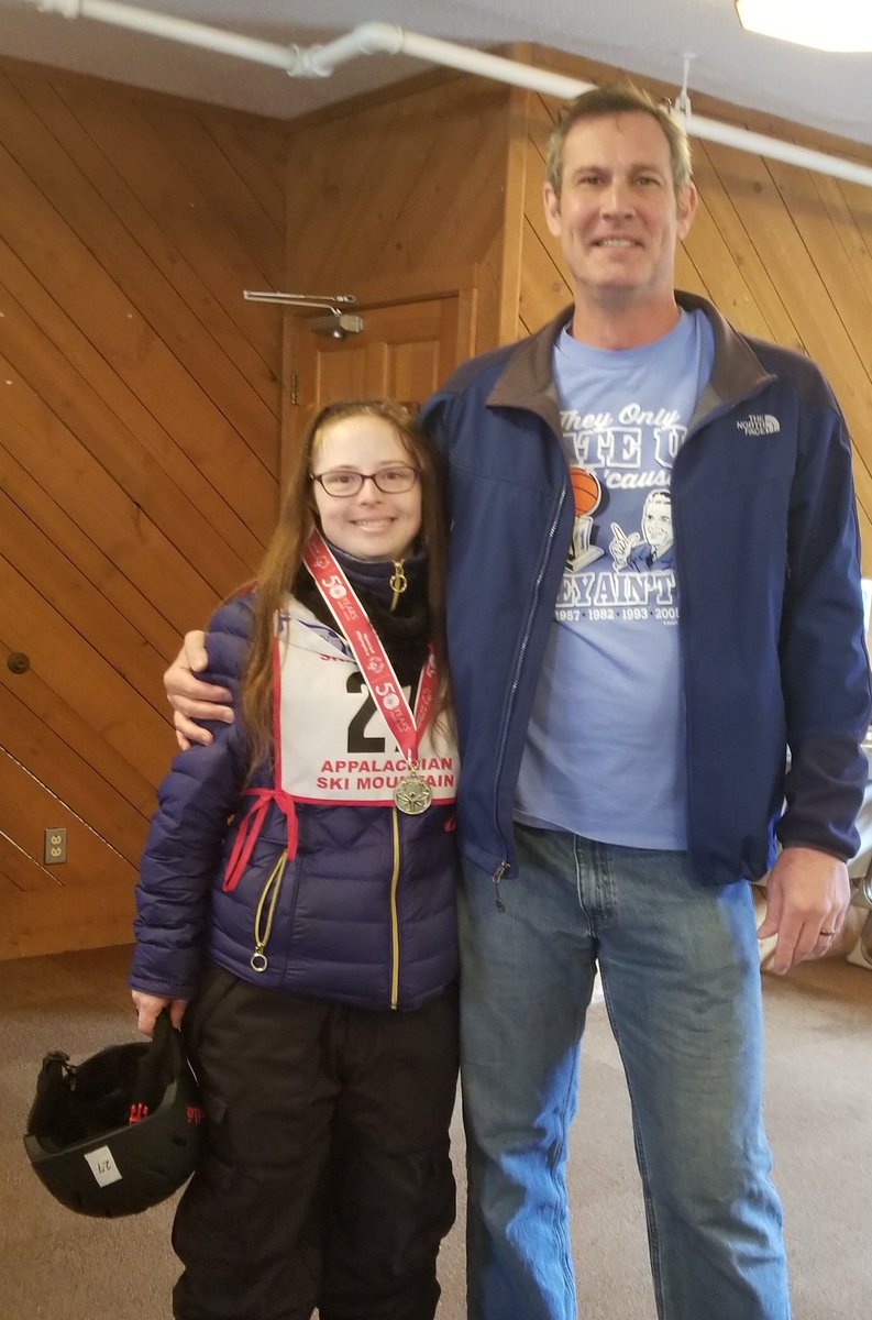 VeinsAlaska's tweet photo. Dr. Bell was happy to help celebrate Courtney's, &amp; all of the fellow Special Olympians', accomplishments today in western North Carolina!! https://t.co/u9jxX7tqwZ