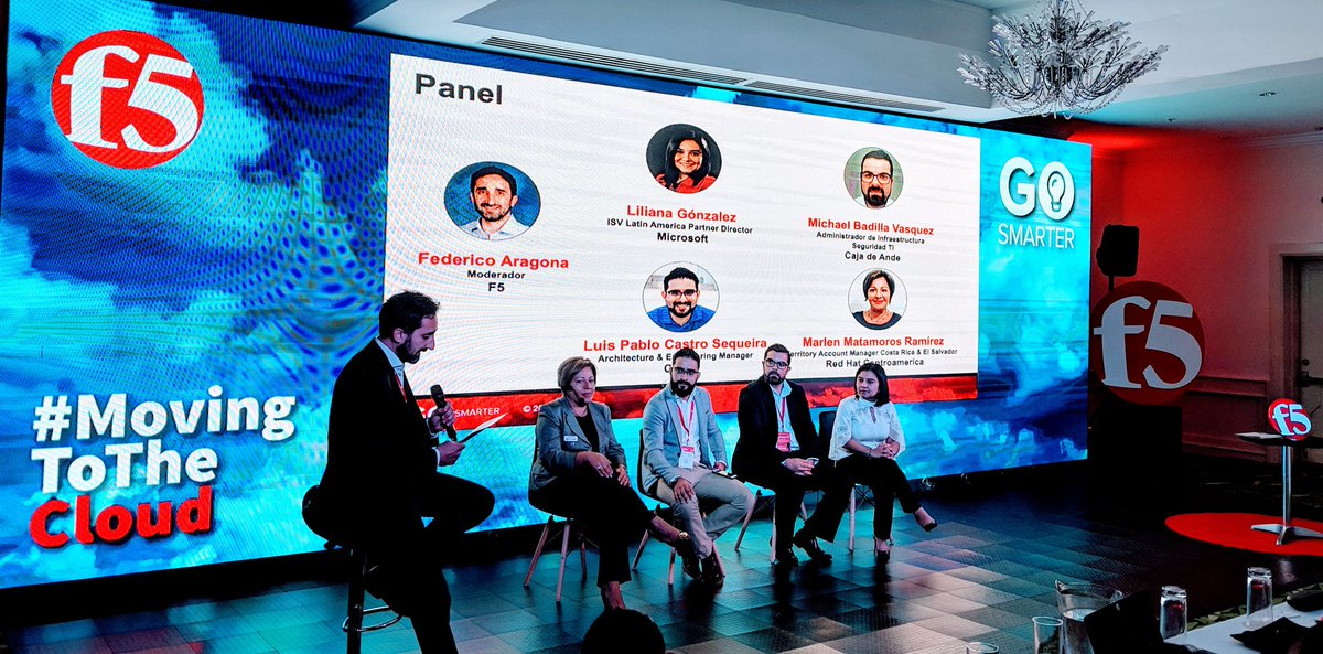 Gran experiencia escuchando directamente de nuestros clientes los retos a los que se enfrentan diariamente en esta era de transformación #MovingToTheCloudCR @F5NetworksLATAM <a href="/fed_aragona/">Federico Aragona</a>