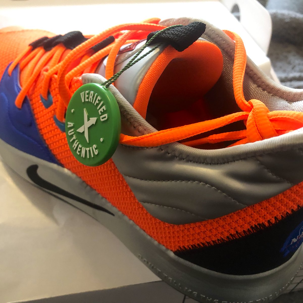 nike pg 13 mens gold