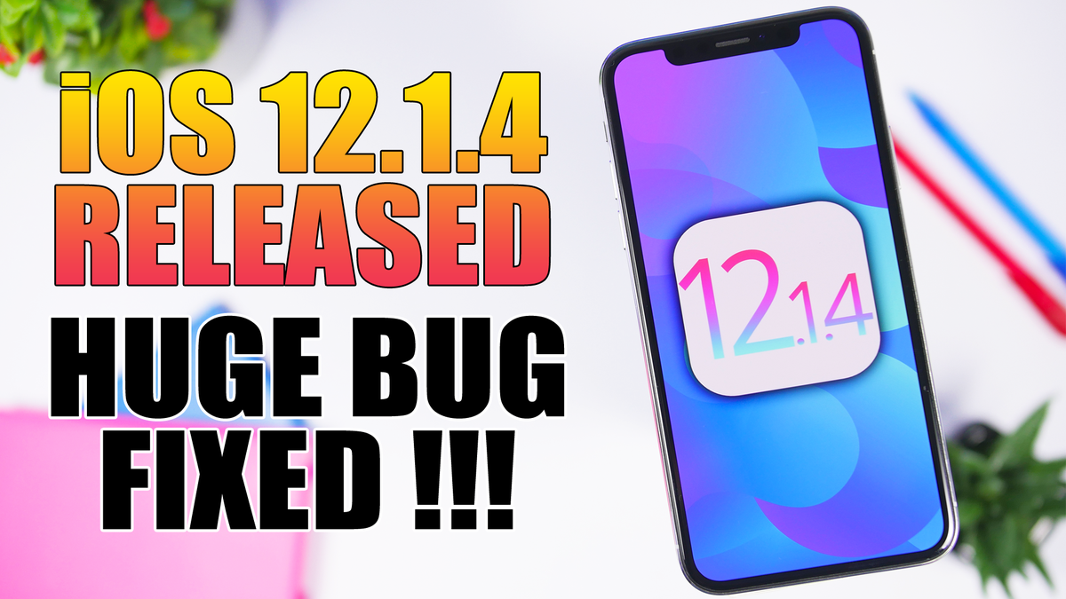 _ireviews_'s tweet image. iOS 12.1.4 RELEASED: Huge BUG Finally FIXED !!!
#iOS1214

youtube.com/watch?v=jHQYc1…