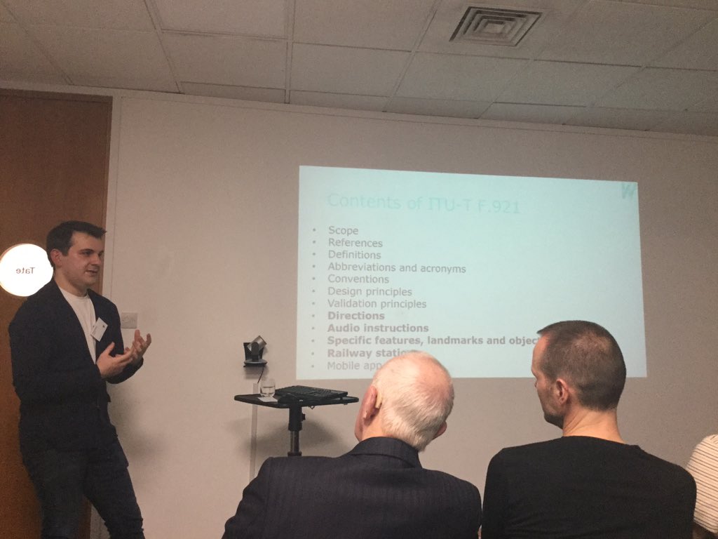 For more info on <a href="/WayfindrStd/">Wayfindr</a> ITU-T F.921 on accessible audio navigation
⬇️

wayfindr.net/open-standard
——
#navigation #accessibility #inclusiveDesign #wayfinding #SDStalks