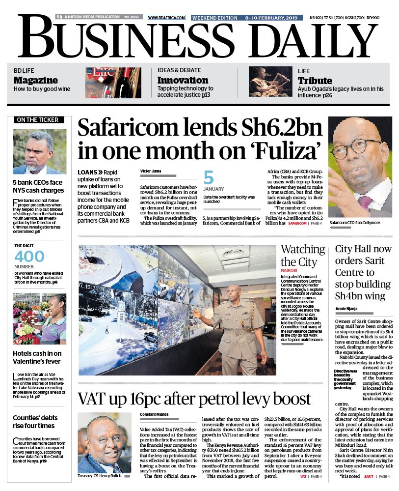 Kenyans have borrowed 6.2 billion in one month on fuliza the safaricom overdraft service. 😵