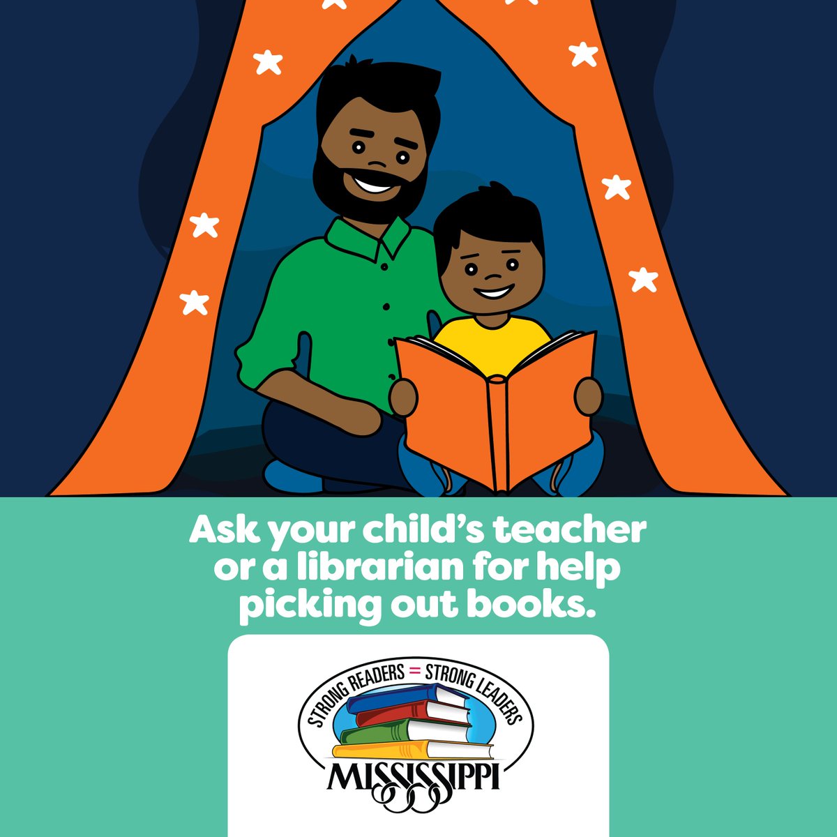 Make sure the books your child is reading are just
right—not too hard and not too easy. #K3reading
#NextLevelUp