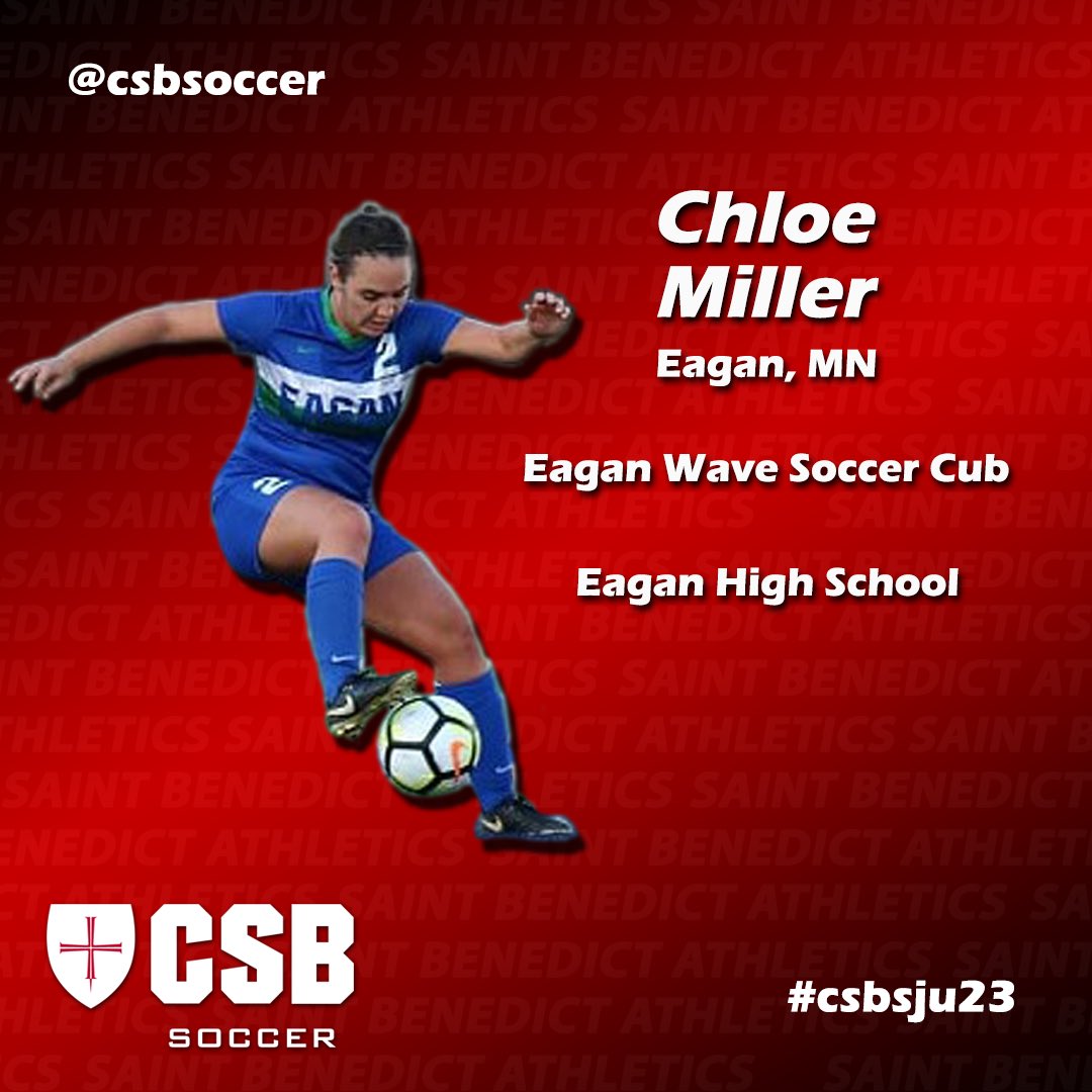 CSBsoccer's tweet photo. Welcome Chloe Miller from Eagan HS. We love our Wildcats! https://t.co/e5AT2UgnrK