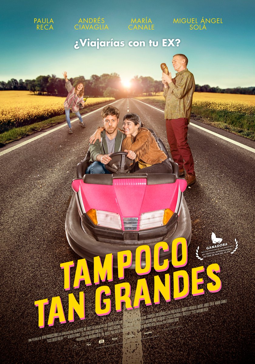 #VIDEO #TampocoTanGrandes Entrevista a <a href="/paulareca/">Paula Reca</a> &amp; @AndresCiavaglia GRAN estreno 14/2 en todos los cines! Apoyemos al cine nacional! Gracias <a href="/Punto_Tiff/">Punto Tiff</a> !
youtube.com/watch?v=sUQu4j…