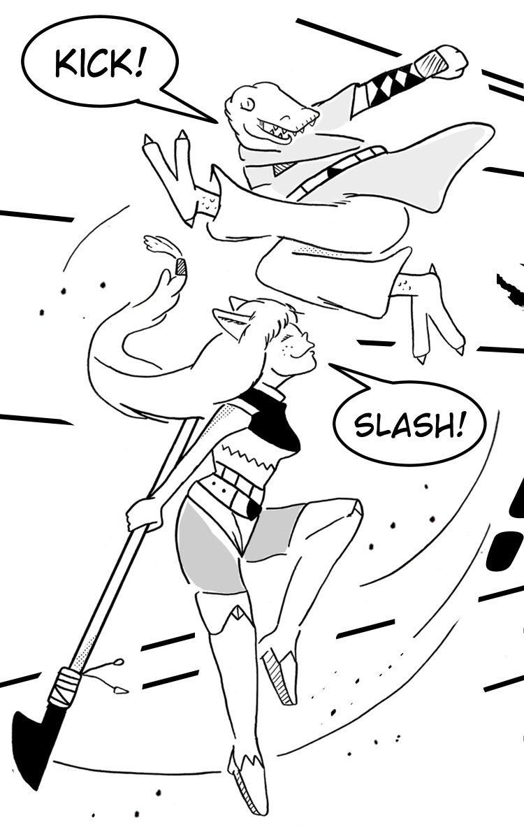 StrngeRoboMemry's tweet photo. Action type scene in BIG ROAR! Dinosaur enemy gets slashed up!~ #manga #comics #comic #dinosaur #dinosaurs #dinos #story #comicstory #fantasy #originalcomic #adventure #sciencefiction #blackandwhite #penandink #drawing #illustration #sketch #cartoon https://t.co/dew3jEyFCj