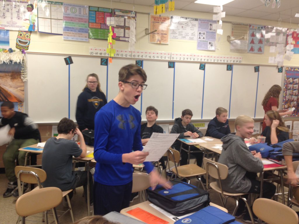 j_eisenberg87's tweet photo. #geometry students @CatonsvilleMS complete before, during, and after reading activities about #pythagoras to gain background knowledge about #pythagoreantheorem before completing problems @BCPSMATH @BCPS_ELA #crosscurricular #popcornreading https://t.co/5fFco3uUa2