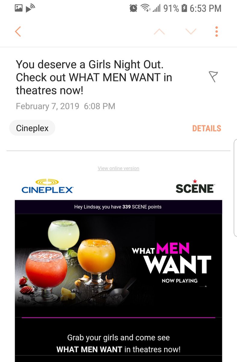 This type of thing doesn't usually bother me but seriously <a href="/CineplexMovies/">Cineplex</a>? It's like you don't know What Women Want, which is obviously to watch The Lego Movie 2. Or at least this woman. 🤦🏼‍♀️