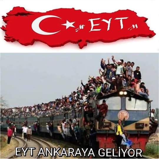 #eyt ANKARAYA geliyor