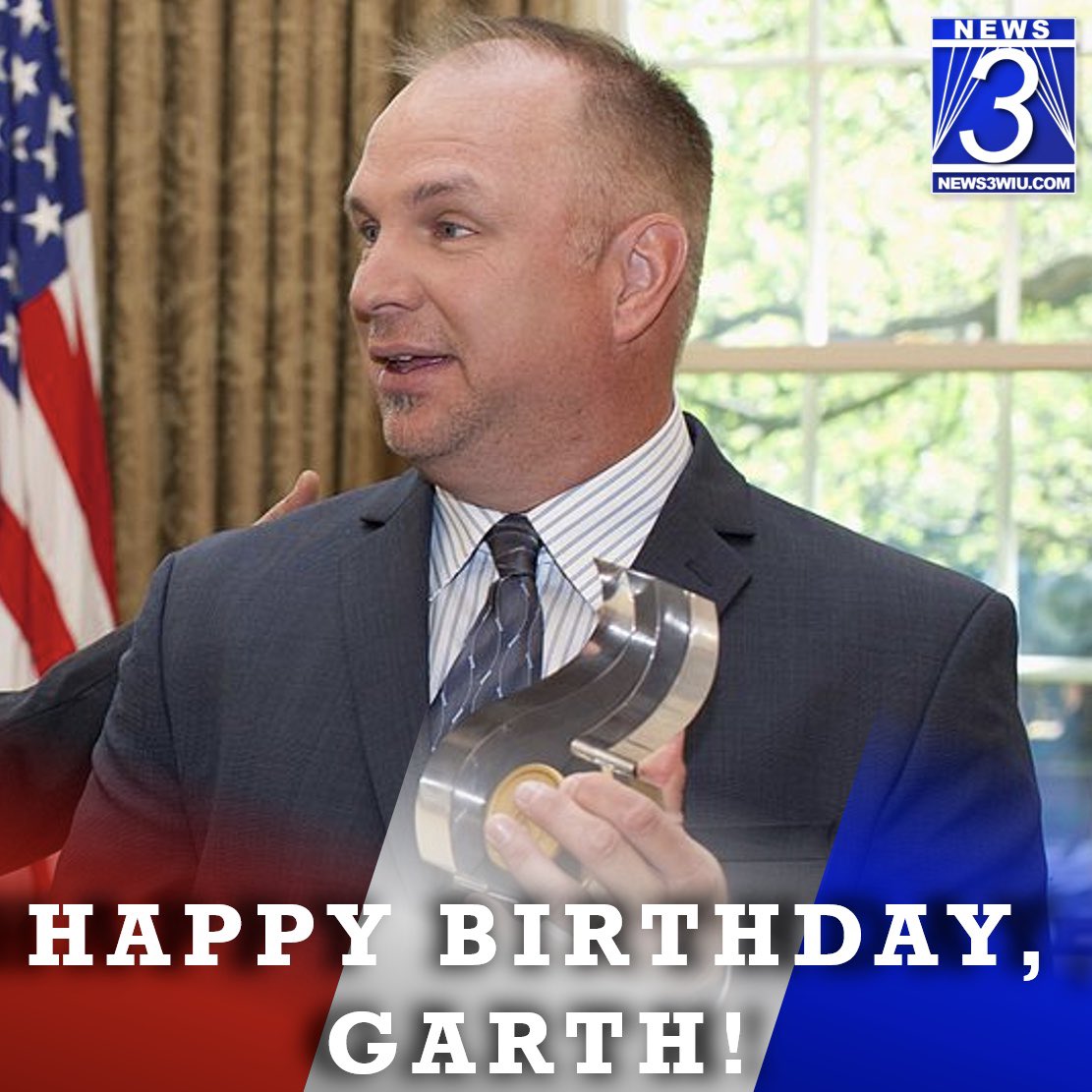 Happy birthday to Garth Brooks! The country music singer turns 57 today! 