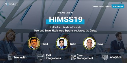 salena_adam21's tweet image. Just three days to go for the biggest healthcare global unite #HIMSS19. We will be live at the event for all the five days. So, plan your schedule and collaborate with us to discover some really interesting #Healthcare technologies. #Mobisoftinfotech buff.ly/2WNGPw3